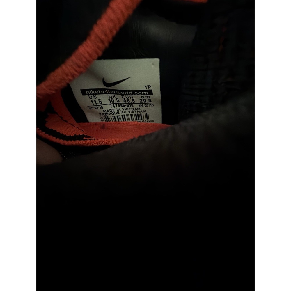 Nike HypervenomX Proximo IC Black Indoor Soccer Shoes Men's Size 11.5 - Picture 9 of 9